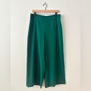 Zara Green Wide Leg Women's Pants